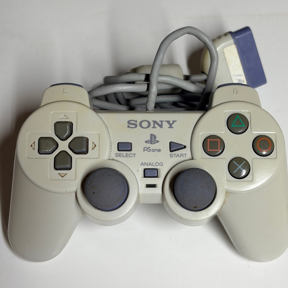 Sony PSone DualShock Controller SCPH-110 & Performance Mega Memory Card untested